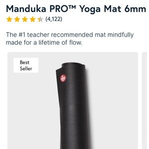 Manduka Pro Yoga Mat 6mm